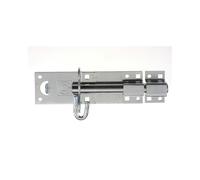 Ironmongery Solutions® Heavy Brenton Padbolt - Strong Steel Locking Bolt for Gates, Sheds, Barn Doors & Outdoor Security (Zinc Plated, 203mm (8"))