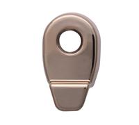 Ironmongery Solutions® Heritage Euro Cylinder Pull and Escutcheon - Traditional Door Pull with Integrated Keyhole Cover, Vintage Design (Hardex Gold)