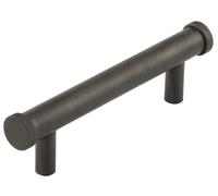 Ironmongery Solutions® Hoxton Thaxted Cabinet Handles Decorative Furniture Drawer Pulls with Fixings Included (No Backplate, Dark Bronze, 96mm CTRS)