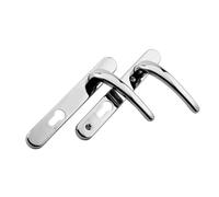 Ironmongery Solutions® Ikon Classic Sprung Inline Lever Lever Door Handle - Smooth Spring-Return Mechanism, Traditional Design (Box, PVD Gold)