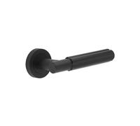 Ironmongery Solutions® Jedo Bloom Door Handles Elegant Lever on Rose Modern Interior Hardware Set Fixings Included (Matt Black)