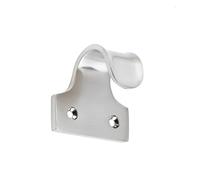 Ironmongery Solutions® Jedo Brass Sash Lifts Traditional Sliding Sash Window Lifts Solid Brass Window Furniture Fixings Included (Satin Nickel)