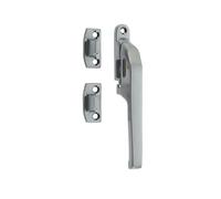 Ironmongery Solutions® Jedo Modern Non Lockable Casement Fasteners Contemporary Window Fastener Smooth Action Design Fixings Included (Satin Chrome)