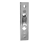 Ironmongery Solutions® Jedo Sash Roller with Rectangular Plate Solid Brass Traditional Window Hardware Fixings Included (Polished Chrome)