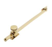 Ironmongery Solutions® Jedo Sliding Screw Down Casement Stays Solid Brass Window Hardware Fixings Included (250mm)