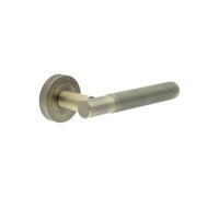 Ironmongery Solutions® Jedo Venice Door Handles Elegant Contemporary Interior Lever Set for Homes & Commercial Doors - Fixings Included (Antique Brass)