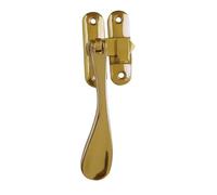 Ironmongery Solutions® Jedo Victorian Casement Fasteners Solid Brass Traditional Heritage Window Hardware Fixings Included (Polished Brass, 90mm)