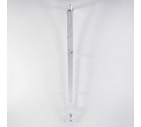 Ironmongery Solutions® Lever Action Flush Bolts Solid Brass Concealed Door Bolts for Double and French Doors Fixings Included (Polished Chrome, 610mm x 20mm)