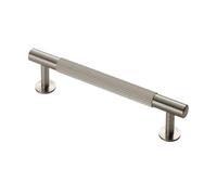 Ironmongery Solutions® Lines Pull Handle Range Modern Cabinet Pull Handles Contemporary Furniture Hardware Linear Design Fixings Included (Satin Nickel, 158mm)