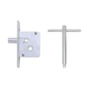 Ironmongery Solutions® Mortice Budget Lock and Key Door Locking Set for Internal Doors Fixings Included