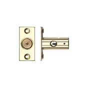 Ironmongery Solutions® Rack Bolt 37mm Steel Compact Window Security Bolt Smooth Reliable Locking Fixing Included (Electro Brass)