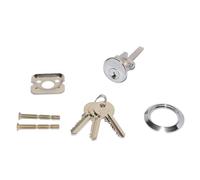 Ironmongery Solutions® Replacement Rim Cylinder 5 Pin - Secure Surface Mounted Door Lock Cylinder for Nightlatch Systems (Retail Boxed, Chrome)