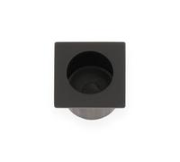 Ironmongery Solutions® Sliding Door Finger Edge Pull, Stainless Steel, Square, Flush Recessed Handle for Sliding Doors, Cabinets, Wardrobes, Modern Style (Dark Bronze PVD)