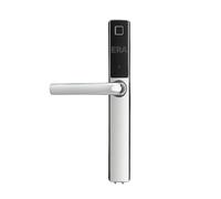 Ironmongery Solutions® Smart Universal Door Handle - Connected Door Handle with Intelligent Access Control for Residential Security | Hardware Fittings Included (Polished Chrome)