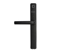 Ironmongery Solutions® Smart Universal Door Handle - Connected Door Handle with Intelligent Access Control for Residential Security | Hardware Fittings Included (Black)