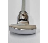 Ironmongery Solutions® Spare Thumb-Turn & Release Spindle for Bathroom Locks - Polished Chrome Finish, Replacement Privacy Lock Spindle Set