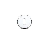 Ironmongery Solutions® Standard Profile Escutcheon for Door Lock Applications Durable Replacement Hardware Professional Finish Fixing Included (Polished Chrome)