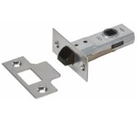 Ironmongery Solutions® Tubular Latch 90mm - Zinc Plated (ZP) Finish, Heavy-Duty Internal Door Latch, Smooth Action Mechanism