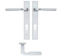 Ironmongery Solutions® Vela Lever on Narrow Euro Backplate Door Handle Slim Profile Solid Metal Construction Modern Internal Furniture Fixings Included