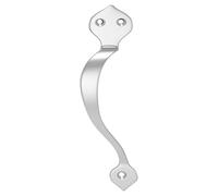 Ironmongery Solutions® Victorian Pull Handle for Doors, Front Door Pull Handle, D Handle, Pull Door Furniture, Gate Handle, Bedroom Door Handle, Office Door Handle in Polished Chrome Finish 202x46mm