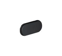 Ironmongery Solutions® Window Handle Screw Cover Cap - Replacement Trim Cap for uPVC, Timber & Aluminium Handles - Hardware Fittings Included (Black)
