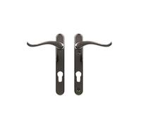 Ironmongery Solutions® Windsor Sprung Swan Lever Right Hand Door Handle - Elegant Swan-Neck Lever Design, Smooth Sprung Action (Hardex Bronze)