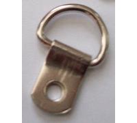Ironmongery World 10 x Picture Frame Hanging D-Rings Frames Hanger Hooks - Sm...