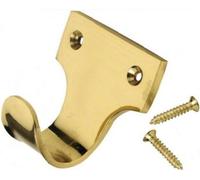 Ironmongery World 10 x Window Sash Lift Sash Pull Slide Handle Brass