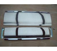 Ironmongery World 12" / 14" Polished Stainless Steel/Like Chrome Interior Inner Flap Letter Box Tidy - 14" x 4" / 355mm x 120mm
