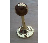 Ironmongery World 2 Sizes Brass Towel Rail Rod End Centre Brackets - 25mm End...