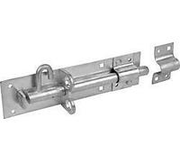 IRONMONGERY WORLD® 8" (203MM) Brenton PAD Bolt Heavy Duty Electro GALVD for Stable Gates Doors