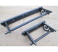 IRONMONGERY WORLD® ANTIQUE CAST IRON VINTAGE DECORATIVE COUNTRY TOILET LOO ROLL HOLDER