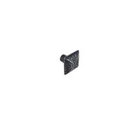 IRONMONGERY WORLD® Antique Pewter Hammered Beaten Square Cabinet Cupboard Drawer Door KNOB Kitchen