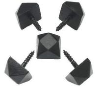 Ironmongery World® BLACK ANTIQUE IRON DOOR STUDS IN PACKS OF 2 4 6 8 10 20 (20)