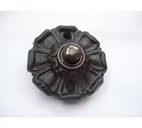 Ironmongery World Cast Iron Decorative Fancy Flower Floral Door Bell Push in ...