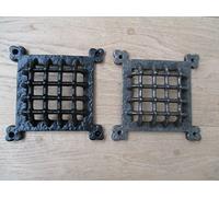 IRONMONGERY WORLD® CAST Iron Vintage Medieval Gothic Window Door Ventilation Grill Aperture Cover (Antique Iron)