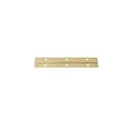 Ironmongery World Continuous Piano Hinge 32mm x 1M in 2 Finishes - Brass Plated