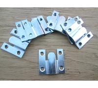 IRONMONGERY WORLD® Interlocking Flush Slide Mount Frame Bracket Picture/Mirror/Hanging