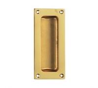 Ironmongery World Solid Brass Flush Recessed Door/Drawer Pull Handles