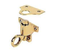 IRONMONGERY WORLD® Spring Loaded FANLIGHT Catch Fan Light LOFT Window Latch Solid Brass