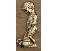 IRONMONGERY WORLD® Vintage Retro Old Victorian Bathroom Toilet WC Door Signs PLAQUES Old Design (Gentlemen/Men/Boys)