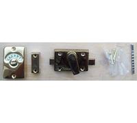Ironmongery World WC Vacant Engaged Toilet Bathroom Door Lock Indicator Bolts...