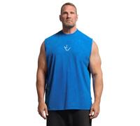 Ironrhino Big & Tall Blue Old English Vest - Men's - Plus Size Curve