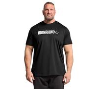 Ironrhino Big & Tall Branded Performance T-Shirt - Men's - Plus Size Curve Black