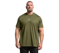 Ironrhino Big & Tall Green Performance T-Shirt - Men's - Plus Size Curve