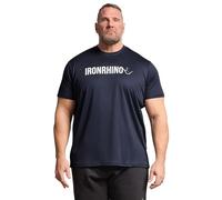 Ironrhino Big & Tall Navy Branded Performance T-Shirt - Men's - Plus Size Curve