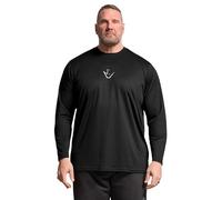 Ironrhino Big & Tall Performance Long Sleeve T-Shirt - Men's - Plus Size Curve Black