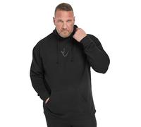 Ironrhino Big & Tall 'Training Dept' Hoodie - Men's - Plus Size Curve Black