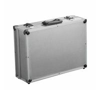 Ironside Aluminum Tool Case Box With Handle Silver 460X330X150 Mm, Lockable