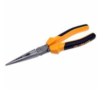 IRONSIDE Snipe Nose Pliers Needle-Nose Telephone Flat 200 MM Steel